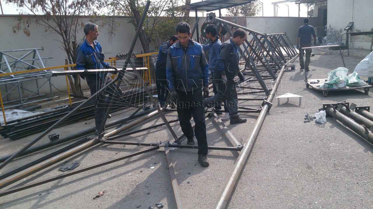 دکل خود ایستا 12